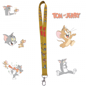 Tom ve Jerry Tasarımlı Boyun Askı İpi